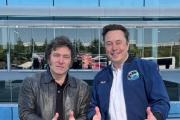 Milei: imagen positiva, reunión con Musk y liderato pro Israel