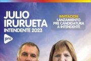 Julio Irurueta lanzó su candidatura a Intendente