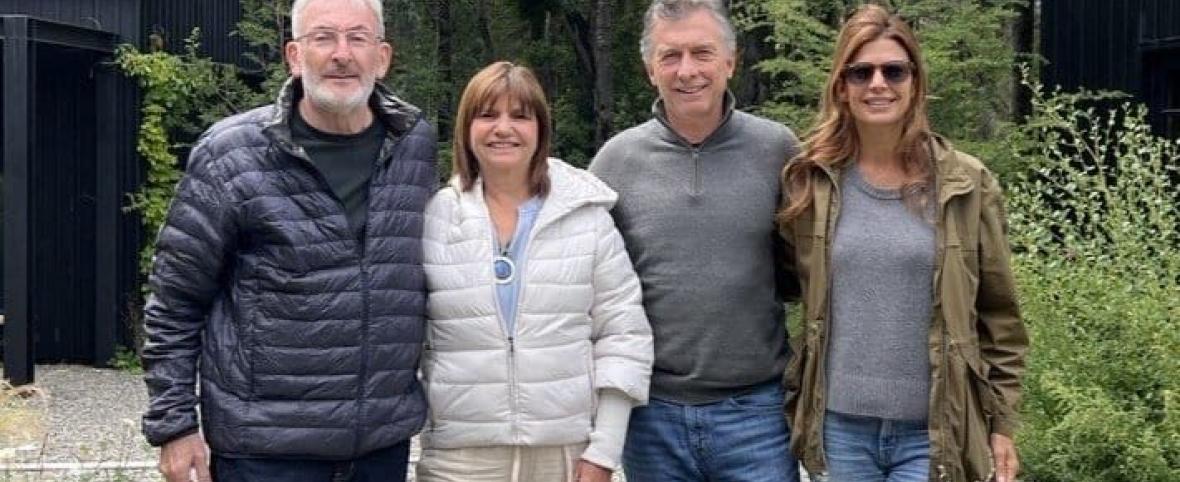Macri y Bullrich se muestran juntos y en familia